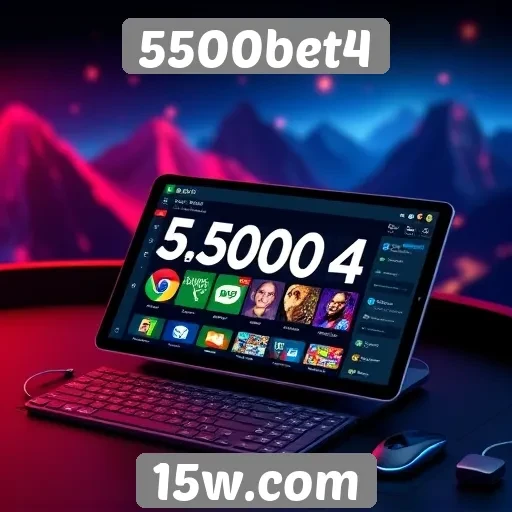 Experiência do usuário na navegação do 5500bet4